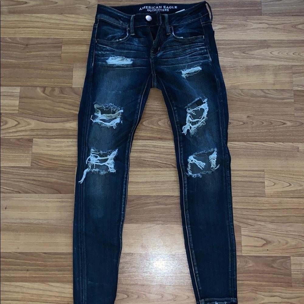 American eagle superlow jegging